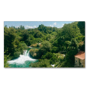 Krka Watervallen - Nationaal Park Krka - Kroatië Magnetisch Visitekaartje