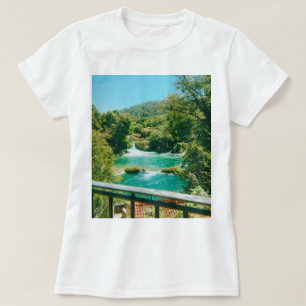 Krka Watervallen - Nationaal Park Krka - Kroatië T-shirt