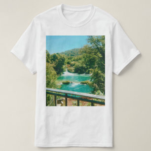 Krka Watervallen - Nationaal Park Krka - Kroatië T-shirt