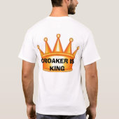 kroakkoning t-shirt (Achterkant)