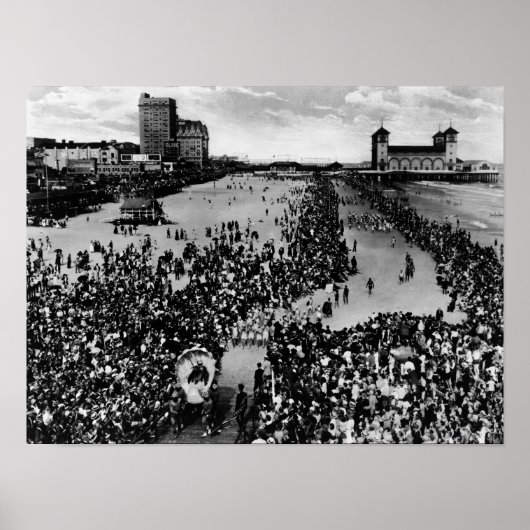 Kroaten in Atlantic City, NJ Beauty Pagent Poster (Voorkant)