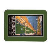 Kroaten langs het Poster van Clyde Coast Beach Rai Magneet (Horizontaal)