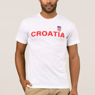 kroatian_flag, CROATIA T-shirt