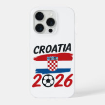 Kroatië 2026 Voetbal Fan Design Vlag Kleuren