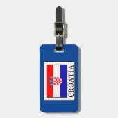 Kroatië Bagagelabel (Voorkant verticaal)
