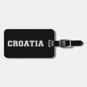 Kroatië Bagagelabel