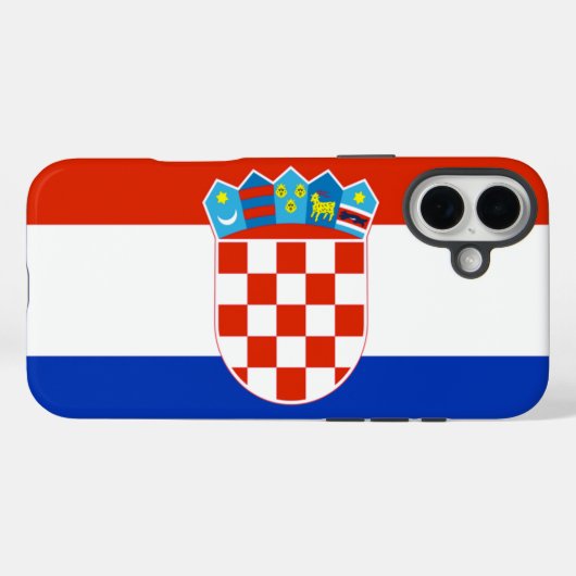 Kroatië Case-Mate iPhone Case (Achterkant (horizontaal))