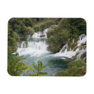 Kroatië, Dalmatië, Nationaal Park Krka-watervallen Magneet