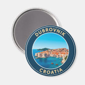 Kroatië Dubrovnik Reizen Magneet (Voorkant / Achterkant)