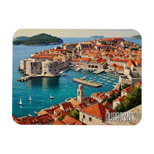 Kroatië Dubrovnik Reizen Magneet