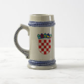kroatië embleem bierpul (Links)