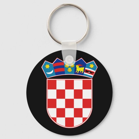 kroatië embleem sleutelhanger (Voorkant)