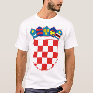 kroatië embleem t-shirt