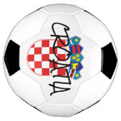 kroatië embleem voetbal (Gedraaid)
