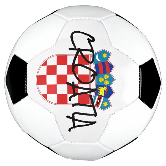 kroatië embleem voetbal (Gedraaid)