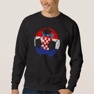 Kroatië Football World Soccer Kroatisch Verre Land Trui