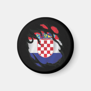 Kroatië Gekopieerde vlag Magneet