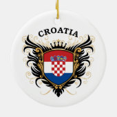 Kroatië Keramisch Ornament (Achterkant)