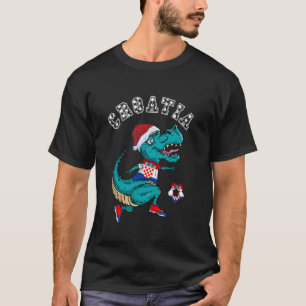 Kroatië Kerst Jongen Hrvatska Voetbalteam Kroatië T-shirt