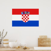 Kroatië, Kroatië Poster (Keuken)