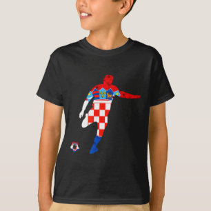 Kroatië Kroatische wortels Kroatische voetballer C T-shirt