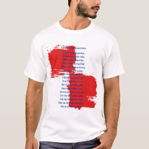 Kroatië - Lijepa naša domvino T-Shirt
