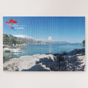 Kroatië Lokrum-eiland Dubrovnik Hrvatska Legpuzzel