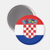 kroatië magneet (Voorkant / Achterkant)