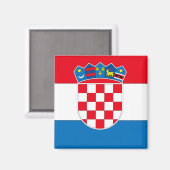 Kroatië Magneet (Voorkant / Achterkant)