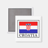 Kroatië Magneet (Voorkant / Achterkant)