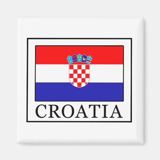 Kroatië Magneet (Voorkant)