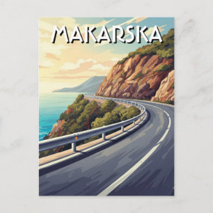 Kroatië Makarska Reis Briefkaart