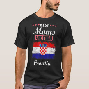 Kroatië Mama beste moeders komen uit Kroatië T-shirt