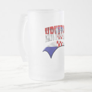 Kroatië Matglas Bierpul