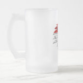 Kroatië Matglas Bierpul (Links)