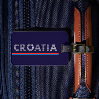 Kroatië - met liefde bagagelabel