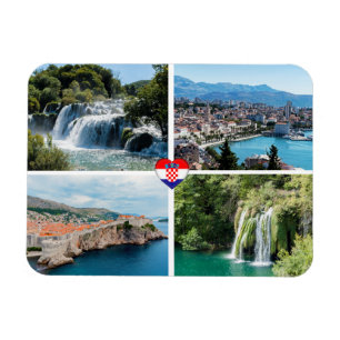 Kroatië Mooie Natuurlijke Landmarks - Europa Magneet
