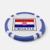 Kroatië Pokerchips (Enkel)