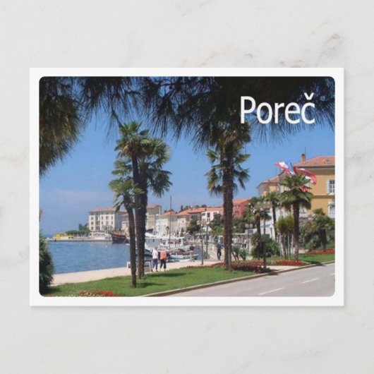 Kroatië - Poreč - Parenzo - Briefkaart (Voorkant)