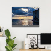 Kroatië Poster (Thuiskantoor)