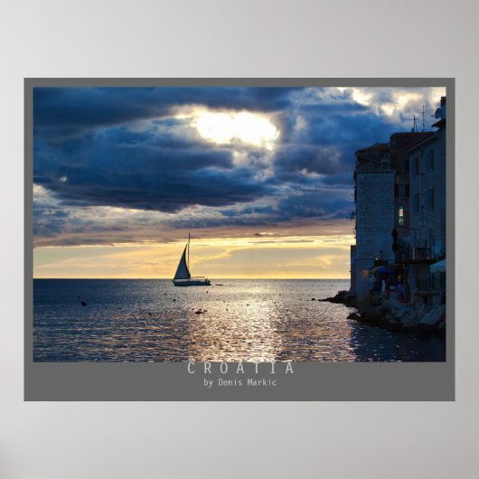 Kroatië Poster (Voorkant)