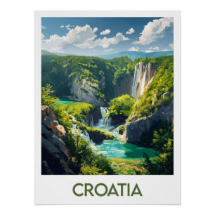 Kroatië Poster Perfect Poster