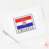 Kroatië Rechthoekige Sticker (Envelop)