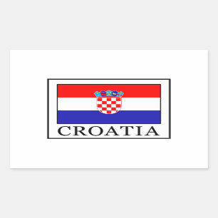 Kroatië Rechthoekige Sticker