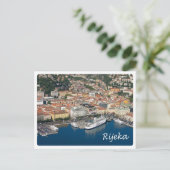Kroatië - Rijeka - Briefkaart (Staand voorkant)