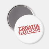 Kroatië Rocks Magneet (Voorkant / Achterkant)