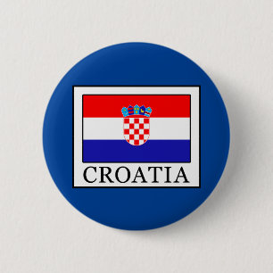 Kroatië Ronde Button 5,7 Cm