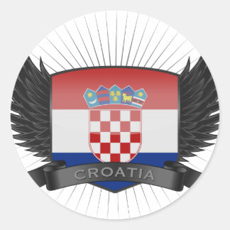 KROATIË RONDE STICKER