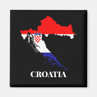 Kroatië silhouet