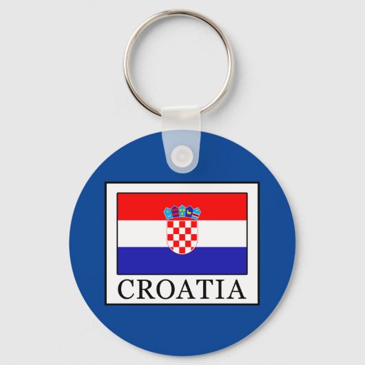 Kroatië Sleutelhanger (Voorkant)